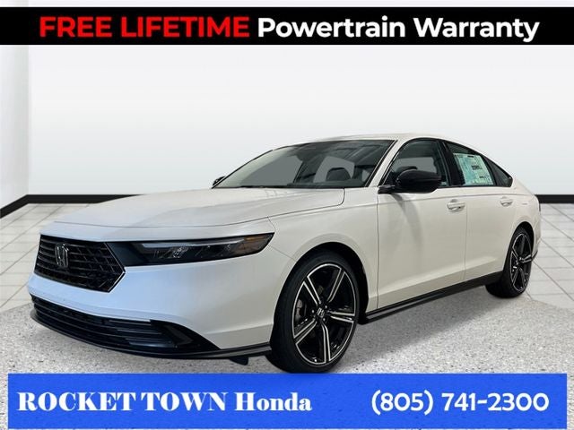 2026 Honda Accord SE in Platinum White Pearl — front three-quarter view