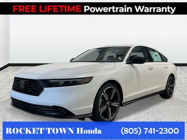 2026 Honda Accord SE in Platinum White Pearl — front three-quarter view