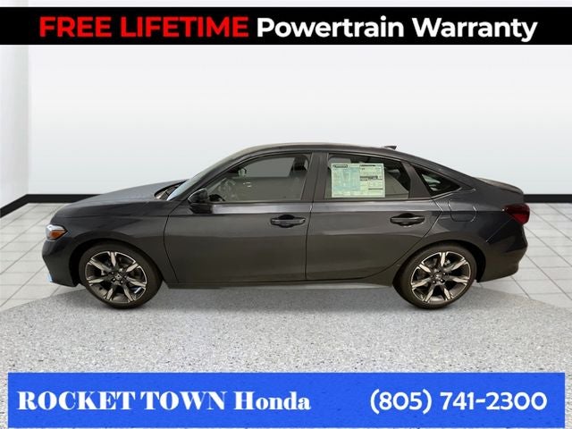 2026 Honda Civic Hybrid — side profile view